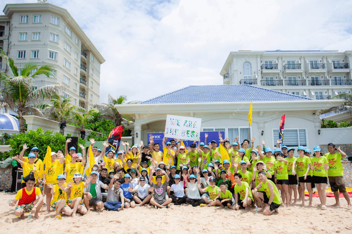 Công YKK tổ chức Team building và Gala dinner tại Hồ Tràm - Ảnh 1 