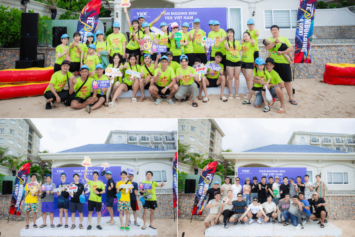 Công YKK tổ chức Team building và Gala dinner tại Hồ Tràm - Ảnh 4