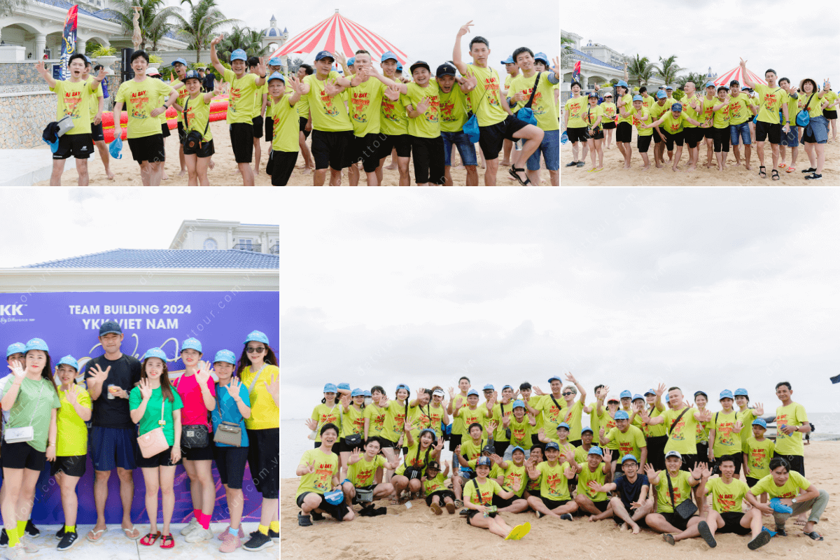 Công YKK tổ chức Team building và Gala dinner tại Hồ Tràm - Ảnh 8