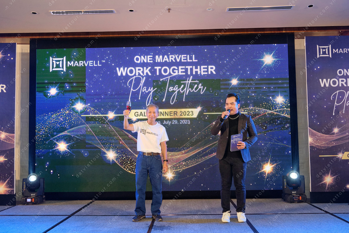 Đoàn khách công ty Marvell tham gia Team building + Gala dinner tại Nha Trang | T7/2023