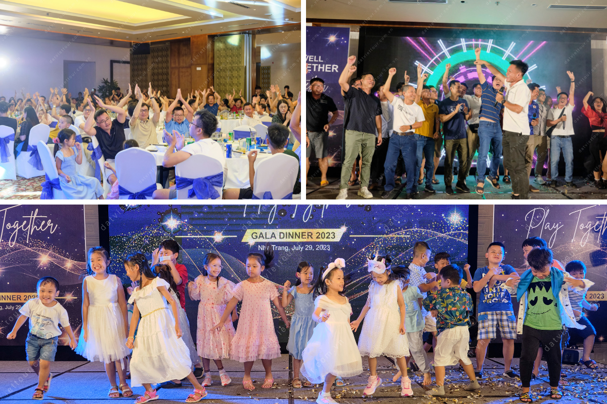 Đoàn khách công ty Marvell tham gia Team building + Gala dinner tại Nha Trang | T7/2023
