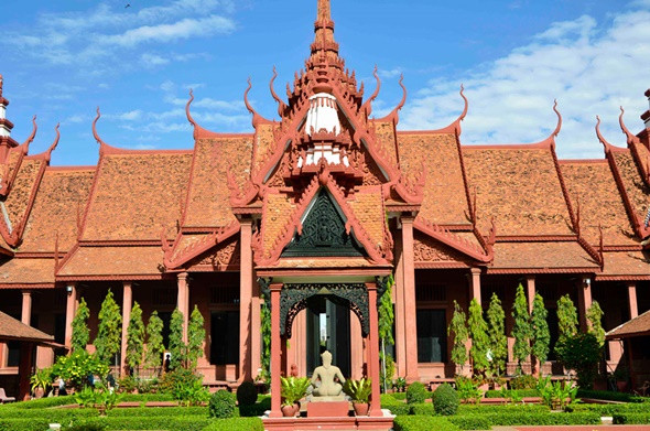 Những điểm tham quan lý tưởng tại Phnom Pênh - Bảo tàng Quốc Gia