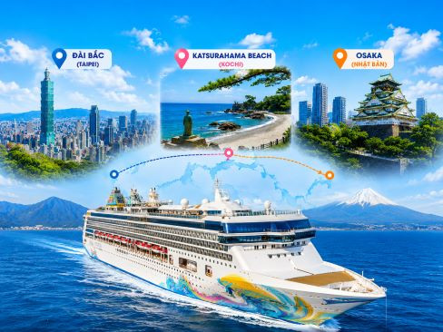 Tour Đài Loan | Nhật Bản (Kochi - Osaka) | Du Thuyền Star Navigator  