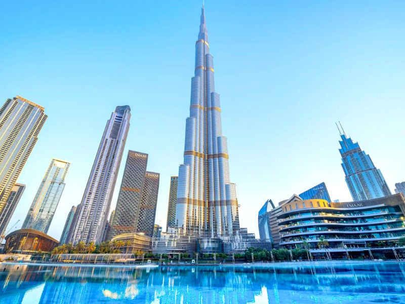 Check-in tòa nhà cao nhất thế giới Burj Khalifa