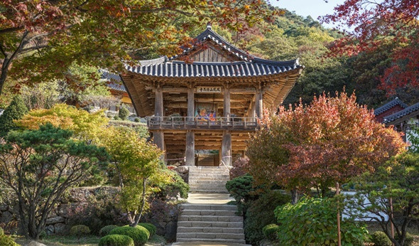 Ngắm kiến trúc độc lạ của các ngôi chùa nổi tiếng ở Hàn Quốc - ảnh 5