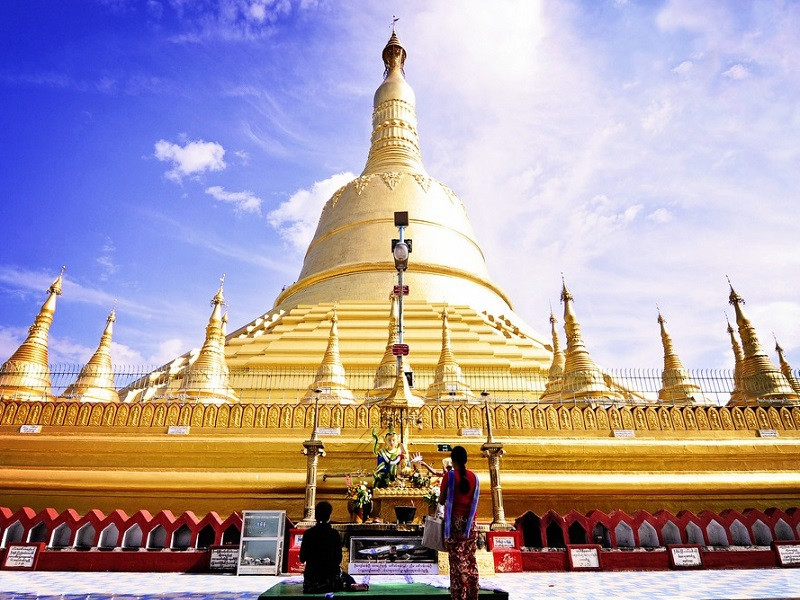 Chùa Shwedagon là biểu tượng của Yangon 