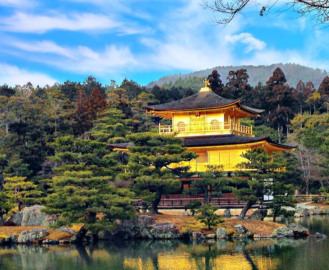 Độc đáo ngôi chùa vàng Kinkakuji qua bốn mùa ở Nhật Bản - ảnh 5