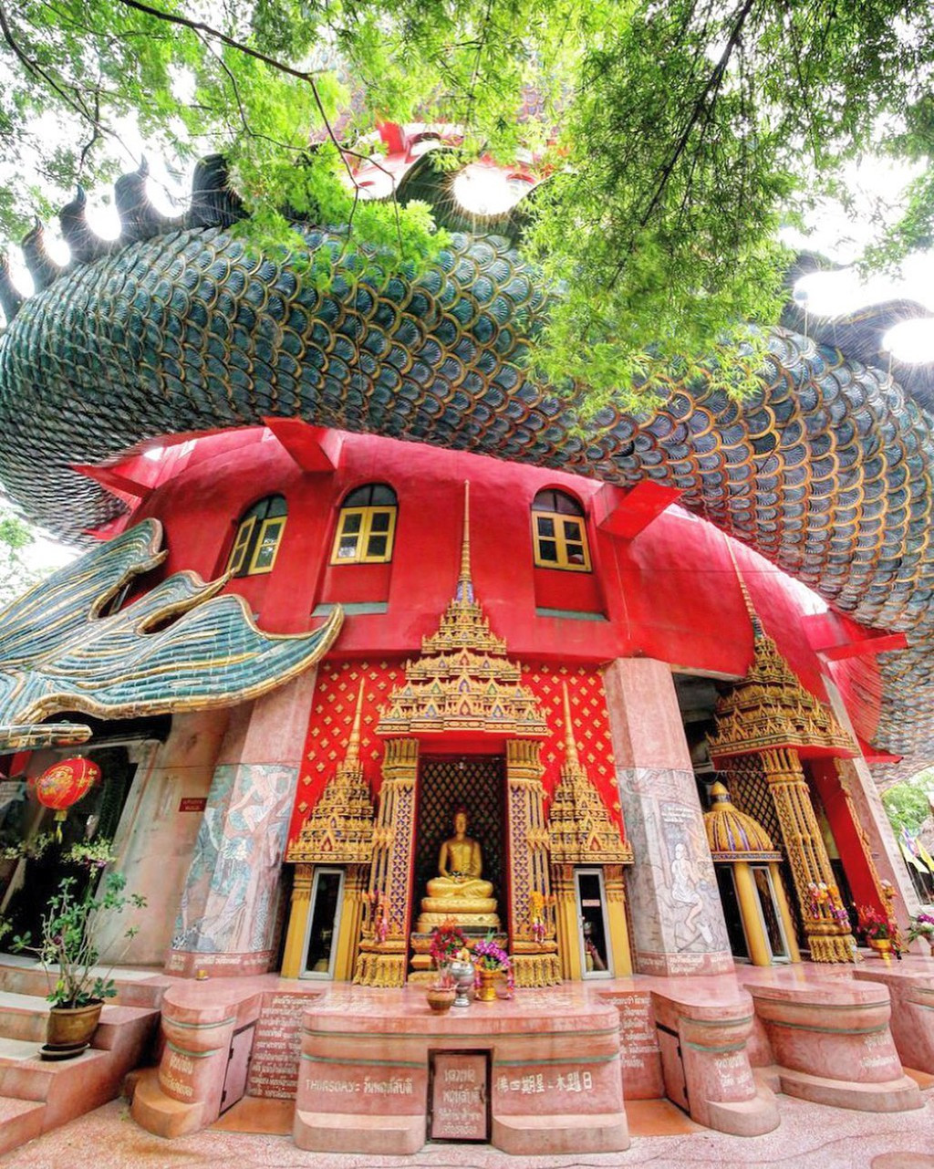 Chùa Wat Samphran Thái Lan - ảnh 3