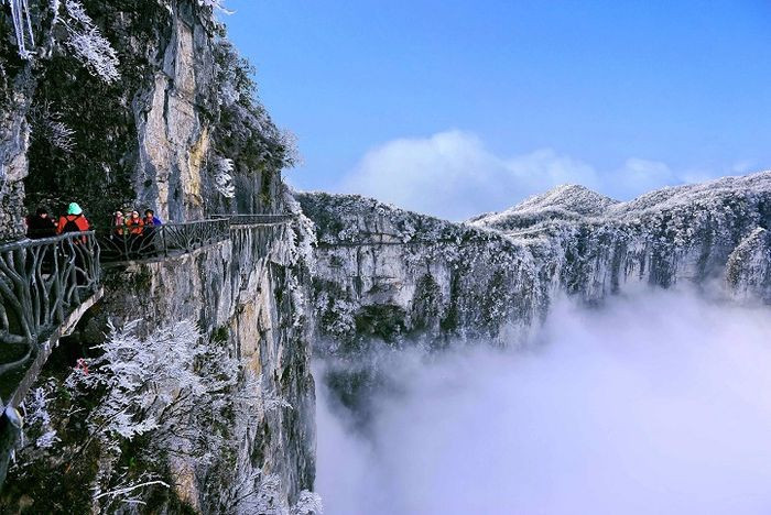 Điểm du lịch mùa đông Trung Quốc - Núi Thiên Sơn