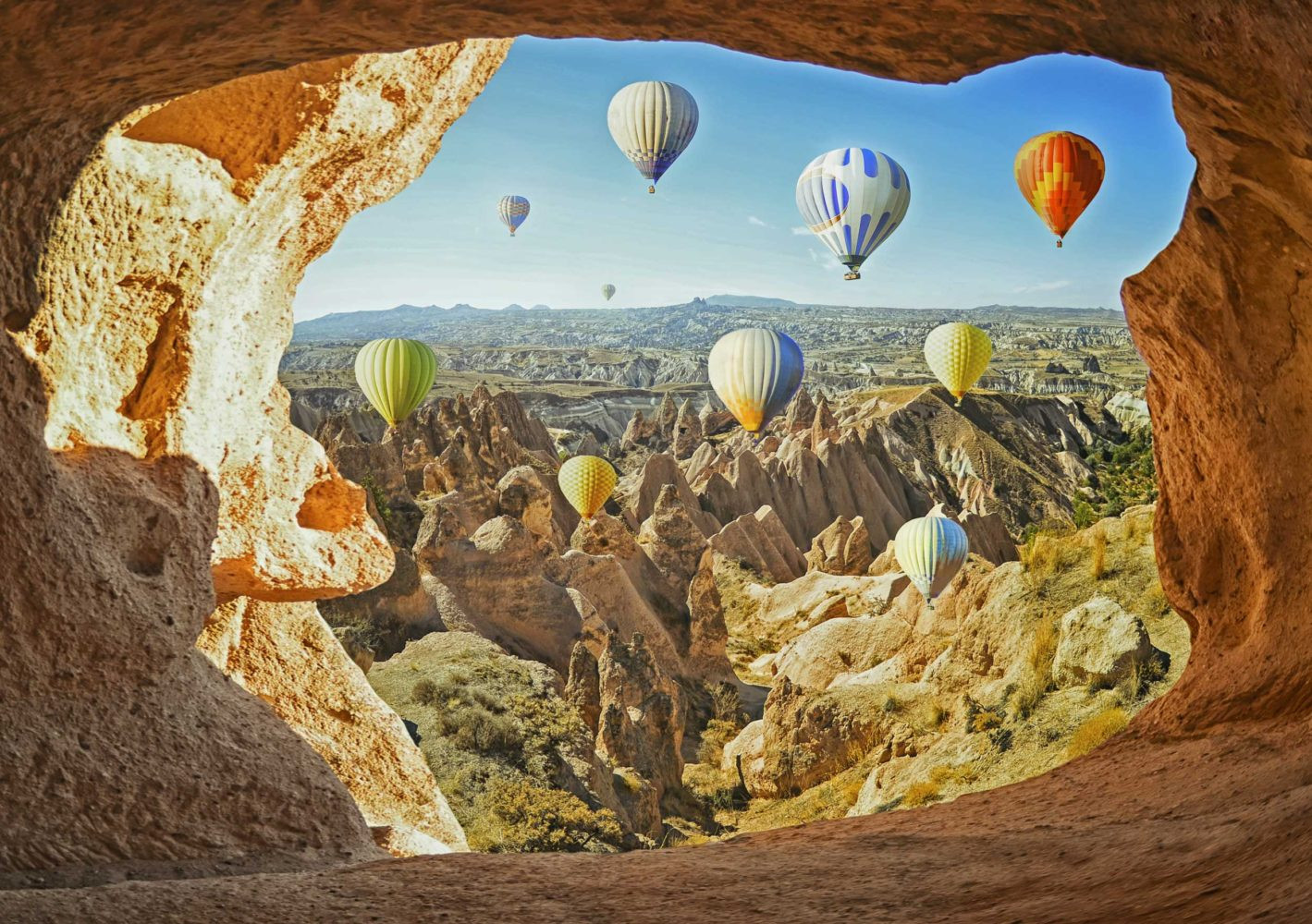 Trải nghiệm ngắm khinh khí cầu Cappadocia ở Thổ Nhĩ Kỳ