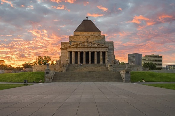 Những Điểm Đến Lý Tưởng Tại Melbourne - Đài tưởng niệm chiến tranh