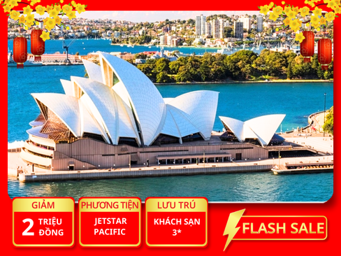 Tour Úc 7 Ngày 6 Đêm: Sydney | Melbourne