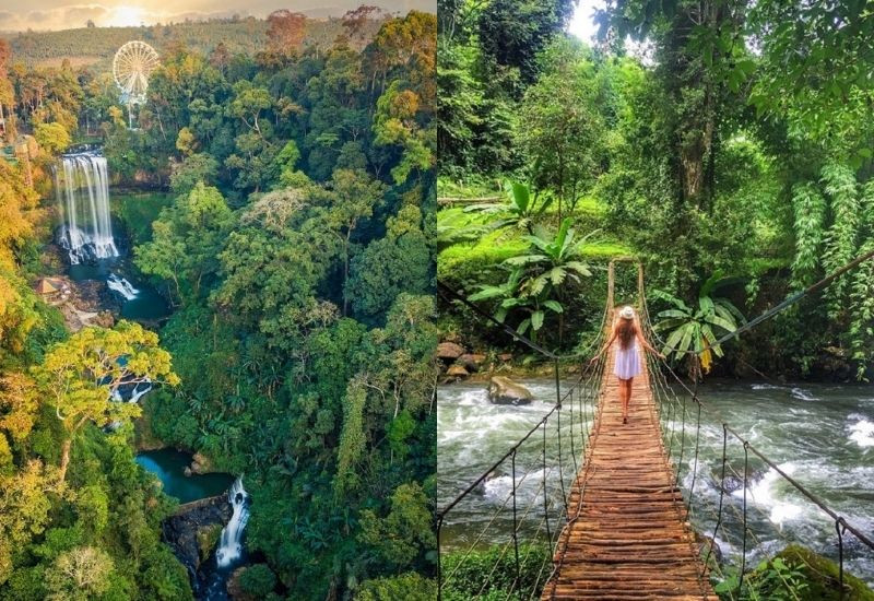 Không gian thiên nhiên yên bình tại Khu du lịch Madagui