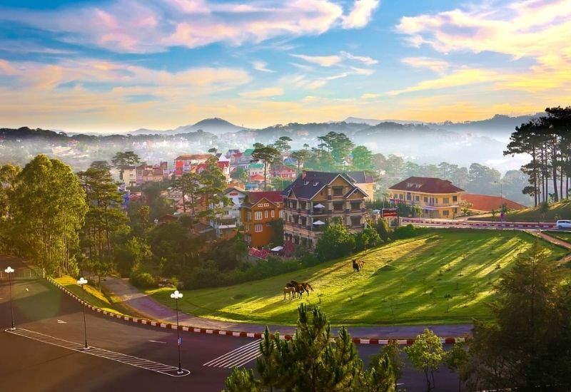 Khung cảnh Đà Lạt trong tiết trời đầu tháng 9 Khung cảnh Đà Lạt trong tiết trời đầu tháng 9