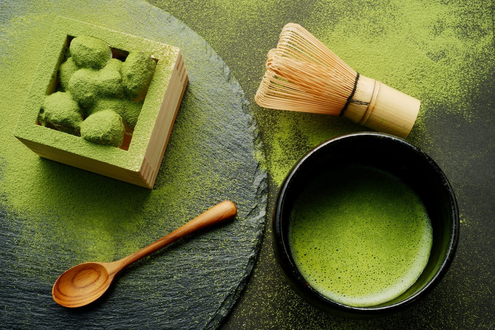 Matcha Nhật thanh, thơm, chuẩn vị Kyoto Matcha Nhật thanh, thơm, chuẩn vị Kyoto