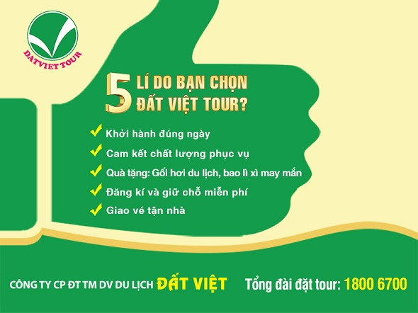 Dat Viet Tour  -  cong ty to chuc du lich hoi nghi chuyen nghiep và uy tin 7