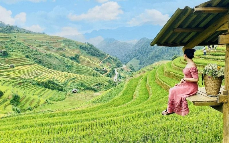 Ruộng bậc thang Sì Thâu Chải - Tuyệt tác nơi núi rừng Tây Bắc 