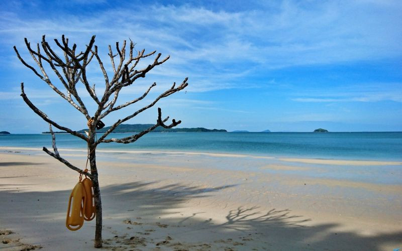 Bãi tắm Vàn Chảy là địa điểm lý tưởng cho ai cần sự bình yên
