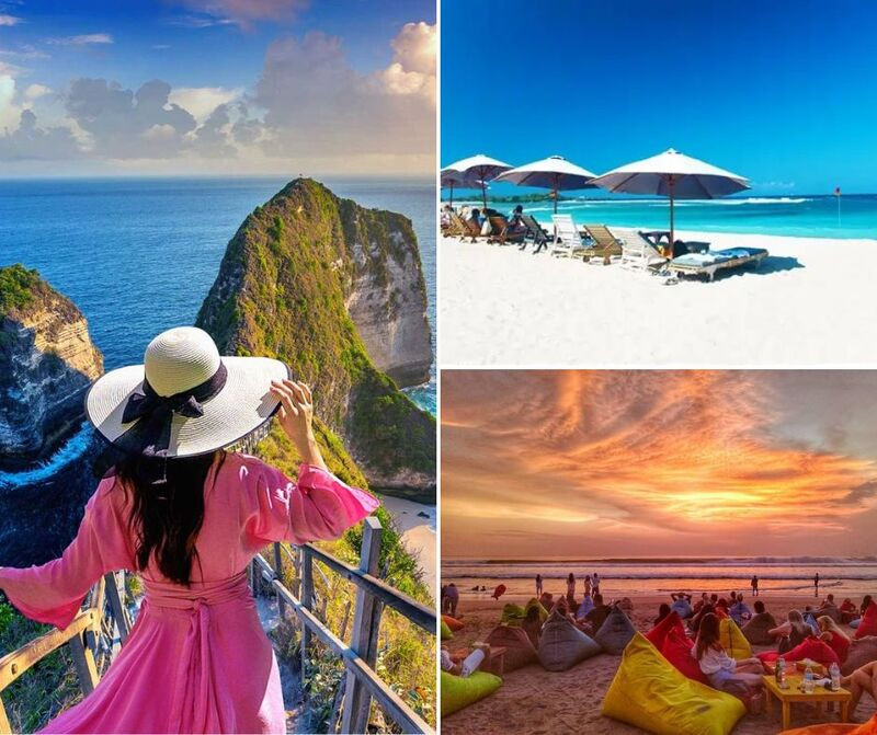 Bãi biển trong xanh tại Bali