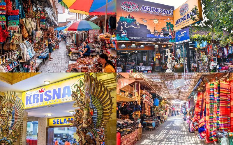 Mua quà ở đâu tại Bali