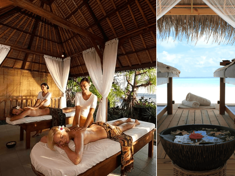 Trải nghiệm thư giãn với spa và massage kiểu Bali