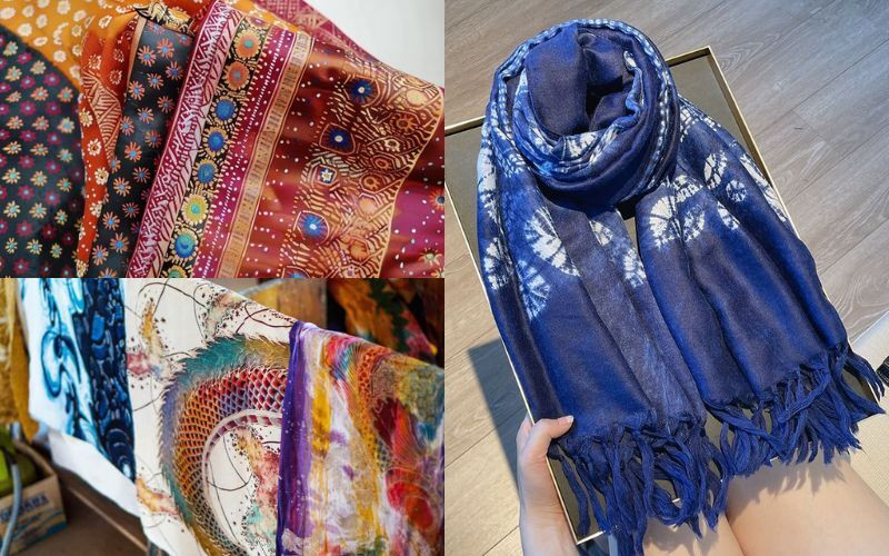 Vải batik với họa tiết sống động chỉ có tại Bali