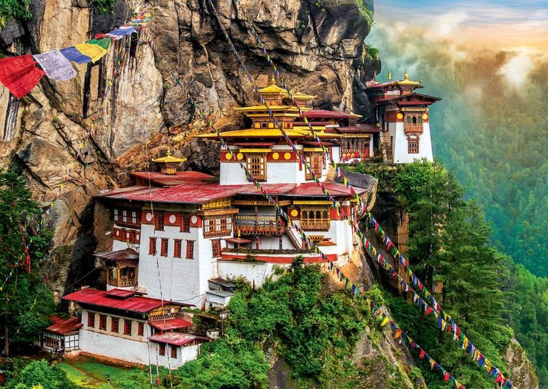 Tu viện Tiger’s biểu tượng Bhutan (Ảnh sưu tầm)