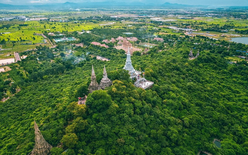 Ngọn núi thiêng Phnom Oudong