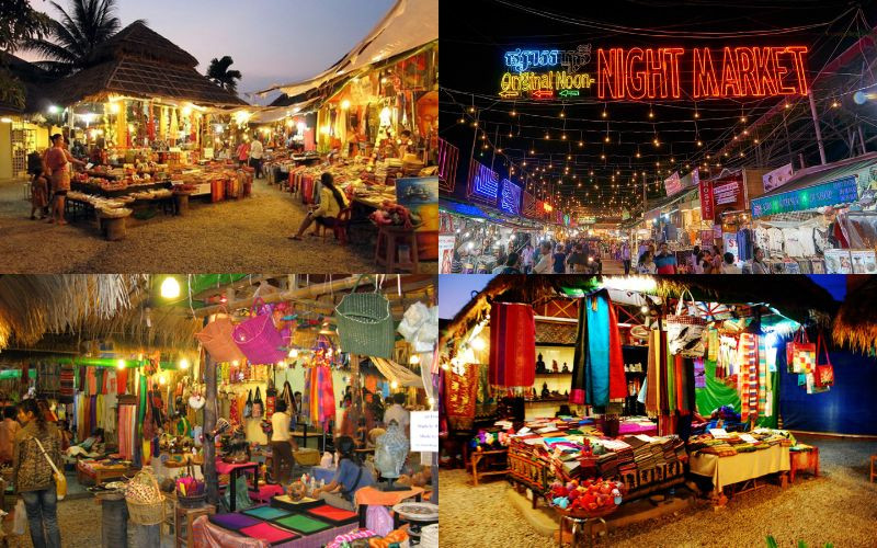 Chợ đêm Siem Reap 