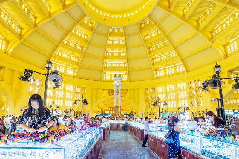 Chợ trung tâm Phsar Thmey 