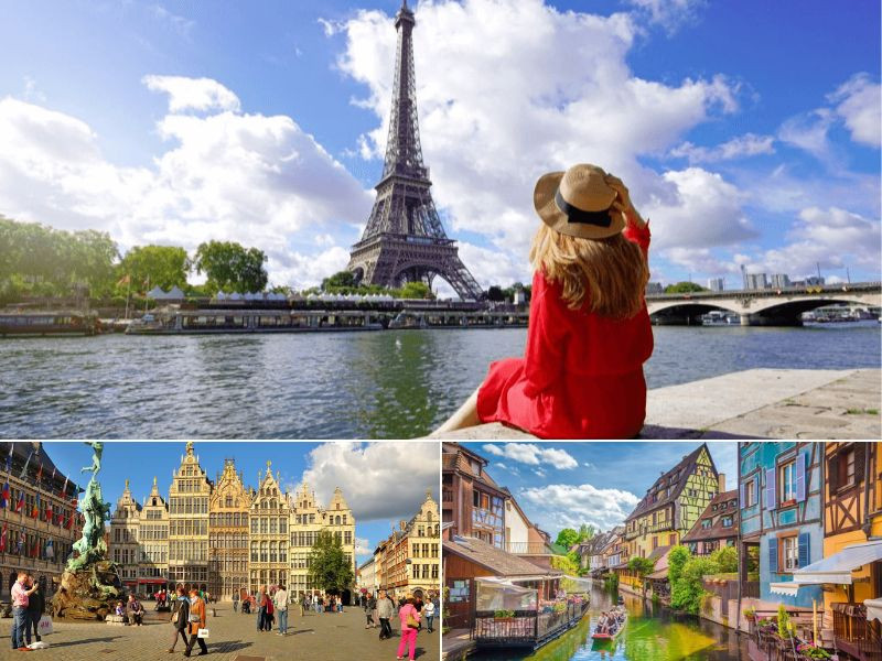 Du khách check-in mùa hè Châu Âu rực rỡ (Ảnh: Sưu tầm)