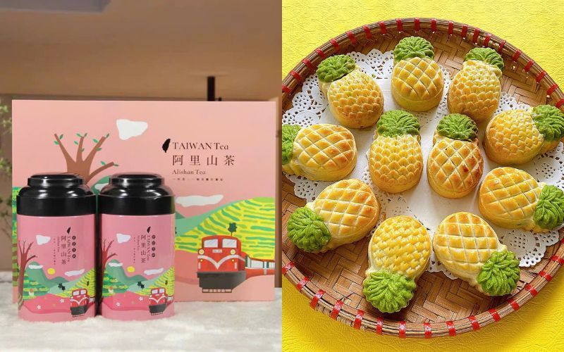 Bánh và trà ở Đài Loan