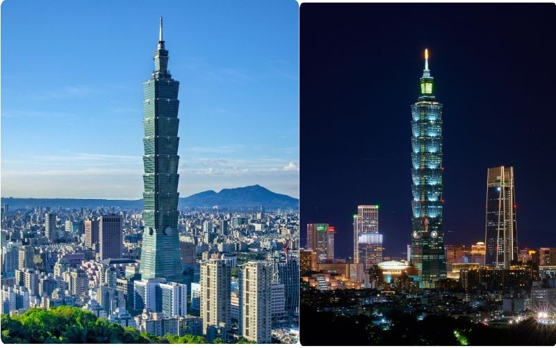 Taipei 101 biểu tượng kiến trúc hiện đại nổi tiếng của Đài Bắc
