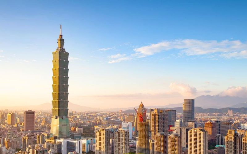 Vẻ đẹp ấn tượng của Taipei 101 giữa thành phố Đài Bắc hiện đại Vẻ đẹp ấn tượng của Taipei 101 giữa thành phố Đài Bắc hiện đại