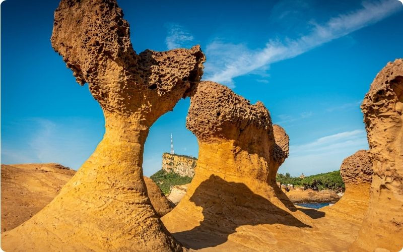 Công viên địa chất Dã Liễu - khối đá tự nhiên có hình dạng độc đáo