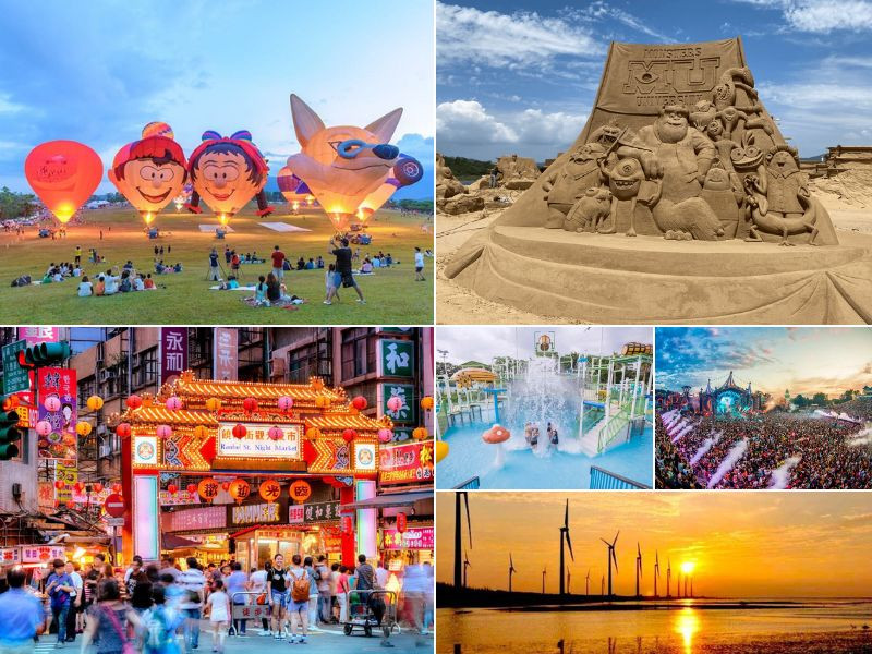 Đài Loan tháng 7 với vô vàn sự kiện hấp dẫn (Ảnh: Sưu tầm)
