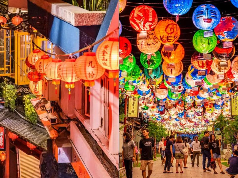 Nhiều khu phố bắt đầu treo đèn lồng đón năm mới 