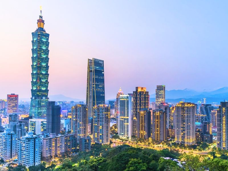 Khung cảnh Đài Loan vào tháng 4