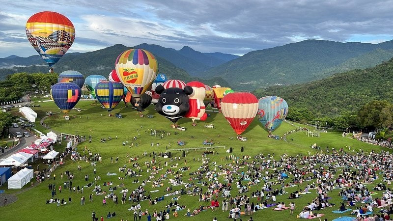 Lễ hội khinh khí cầu Đài Đông 2023 kéo dài trong 60 ngày