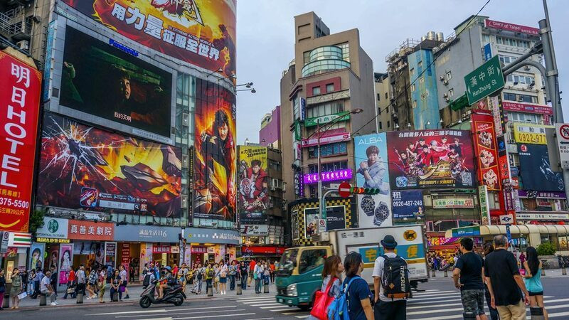 Khu phố nổi tiếng náo nhiệt và sầm uất ở Đài Bắc - Khu phố Ximending