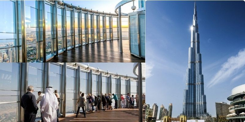 Burj Khalifa - địa điểm check-in nổi tiếng trong tour Dubai 2/9