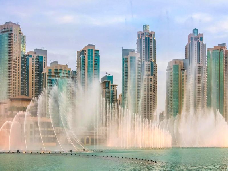 Đài phun nước Dubai Fountain