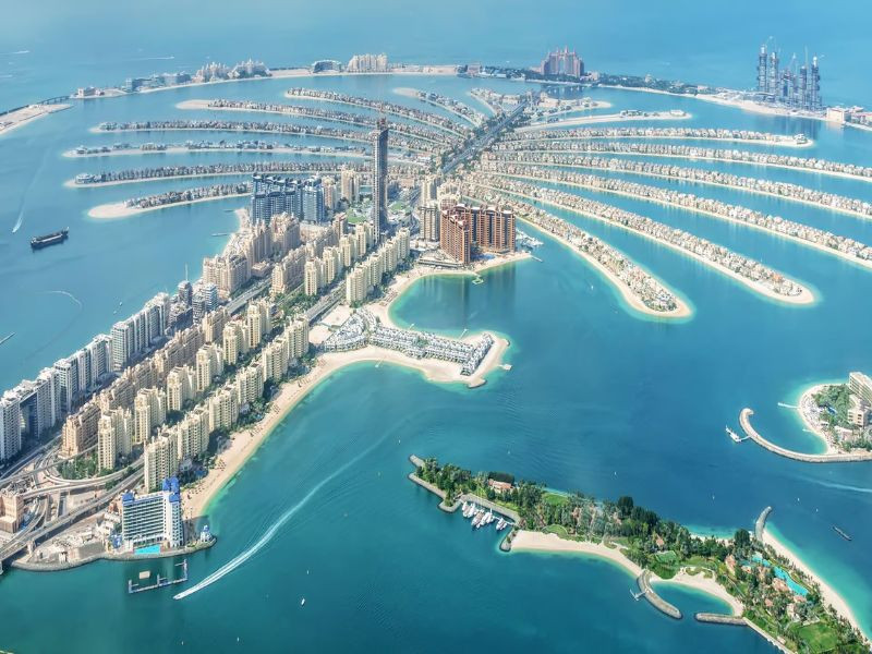 Palm Jumeirah - Đảo Cọ Khổng Lồ 