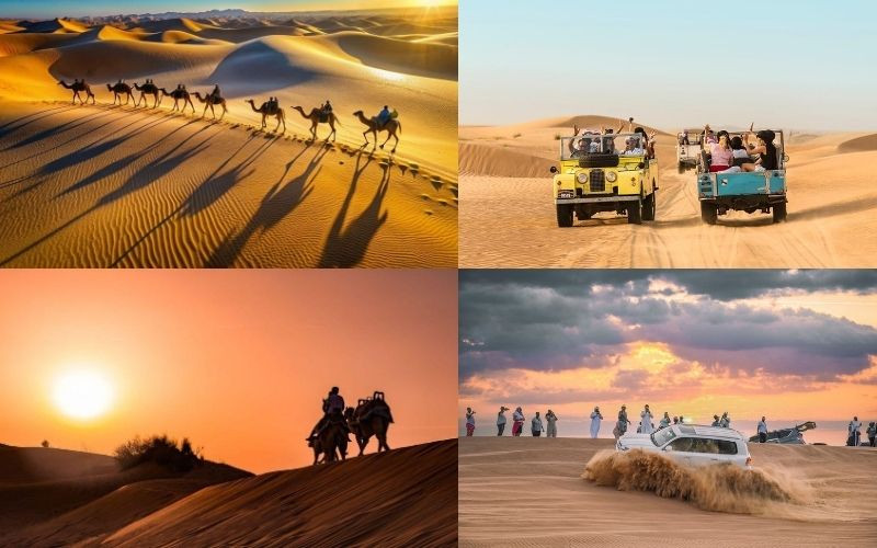 Trải nghiệm safari vượt sa mạc tại Dubai