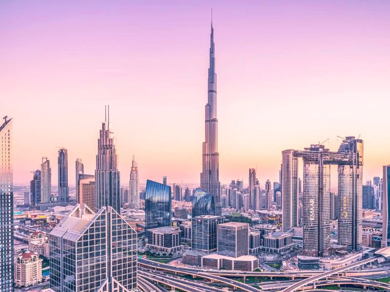 Tòa nhà Burj Khalifa - Tòa nhà chọc trời ở Dubai