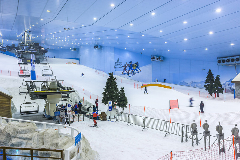 Trượt tuyết ở Ski Dubai: