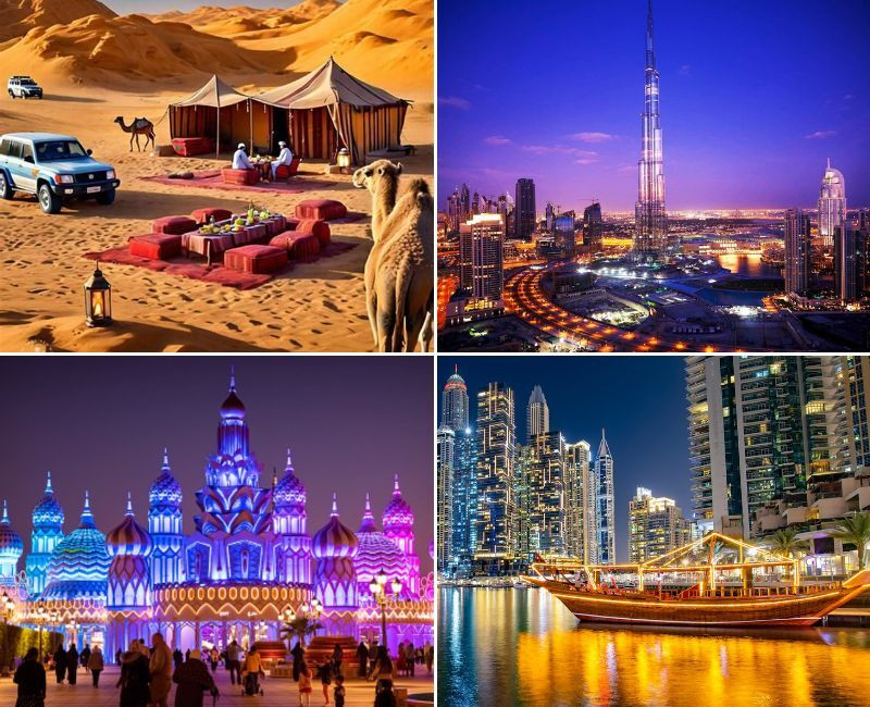Dubai nổi tiếng bởi điểm đến sang trọng