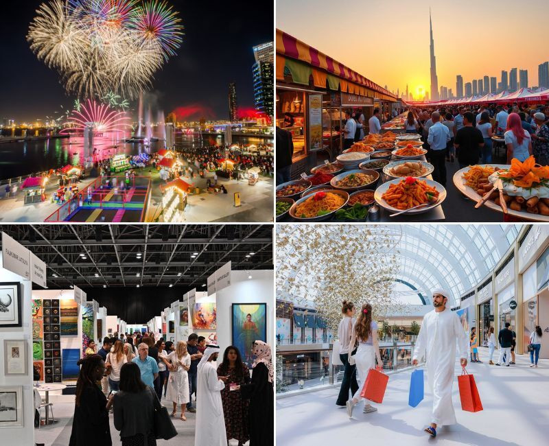 Không khí sôi động tại các sự kiện đặc sắc Dubai