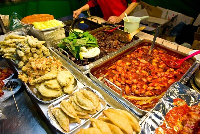 Ẩm thực đường phố tại Dongdaemun 