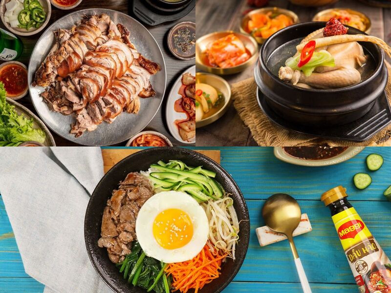 Món ngon mang đậm hương vị Hàn Quốc Món ngon mang đậm hương vị Hàn Quốc